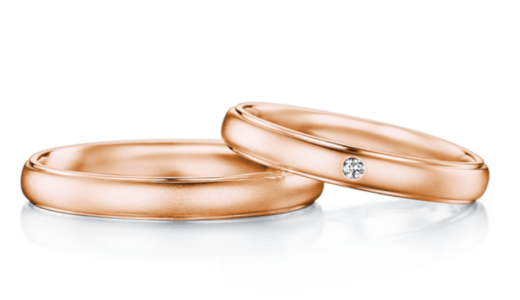 アイプリモのピンクゴールドの結婚指輪