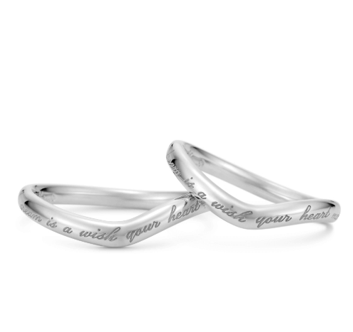 ケイウノのシンデレラの結婚指輪